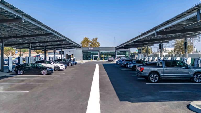 Rove Now Open in Santa Ana, Your One-Stop Destination for Faster EV Charging and More - 40 Ultra Fast EV Chargers NACS CCS CHAdeMO plugs available