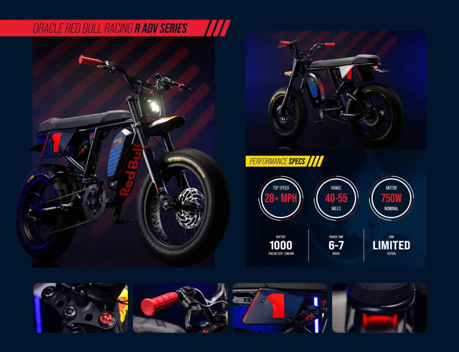 Super73 Teams Up With Oracle Red Bull Racing For Exclusive Limited Edition Ebikes 6110