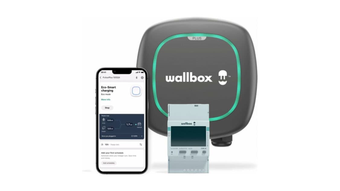 Wallbox Power Meter - Smart Home Clamp, 2-Phase up to 250 Amps UL Listed, for Energy Management Solutions Enables Solar Charging