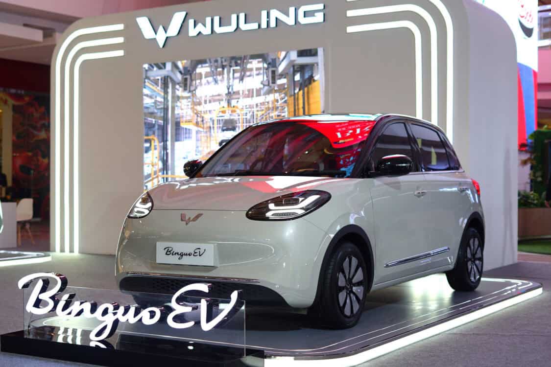 Wuling BinguoEV electric car in China