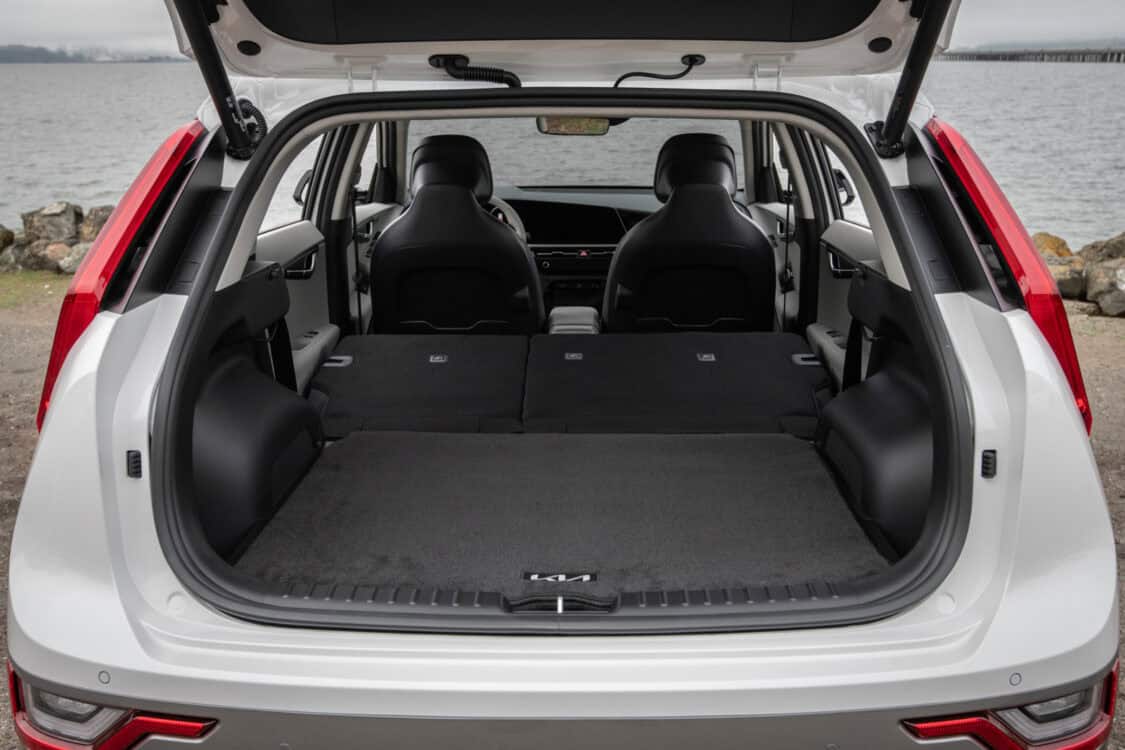 2025 Niro EV trunk and cargo space