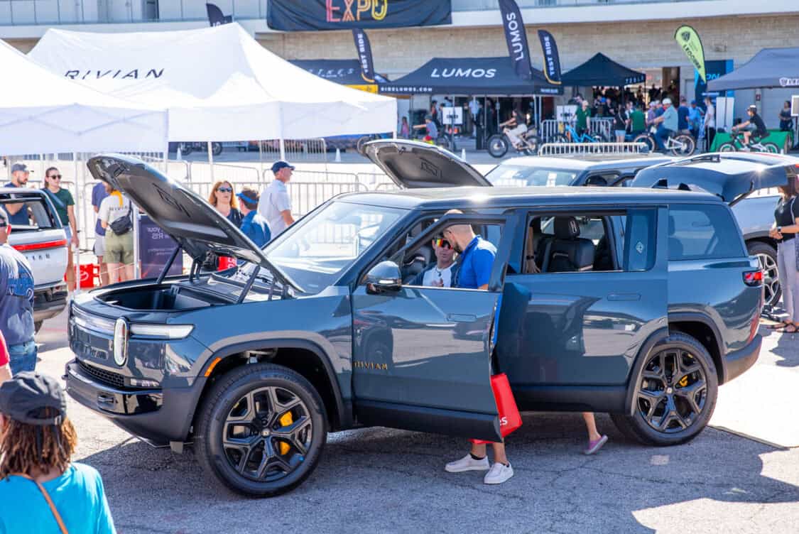 Electrify Exp Austin EV Test Track Experience - Rivian R1S SUV