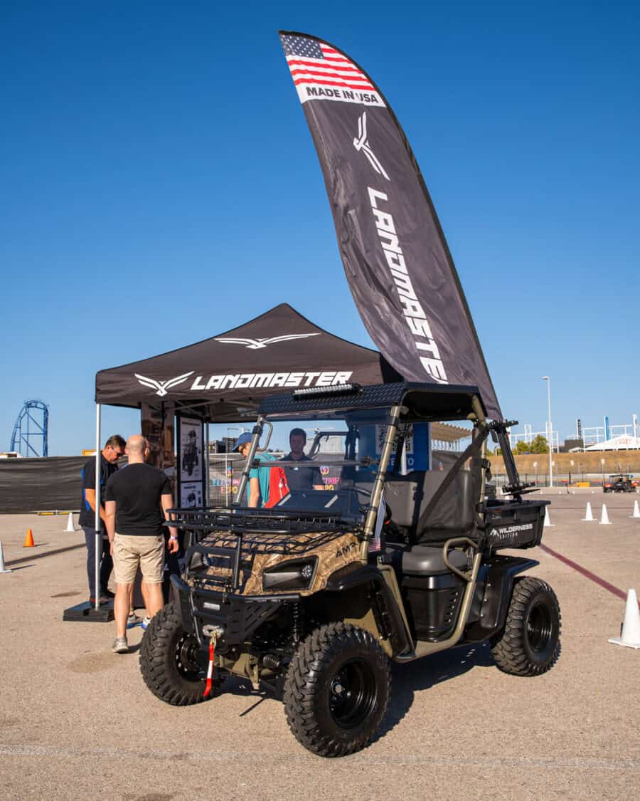 Electrify Outdoor Rec Austin Landmaster electric ATV