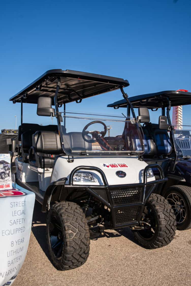 Electrify Outdoor Rec Lone Star electric golf cars