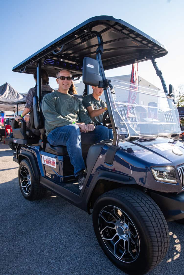 Electrify Outdoor Rec Lone Star electric golf cars