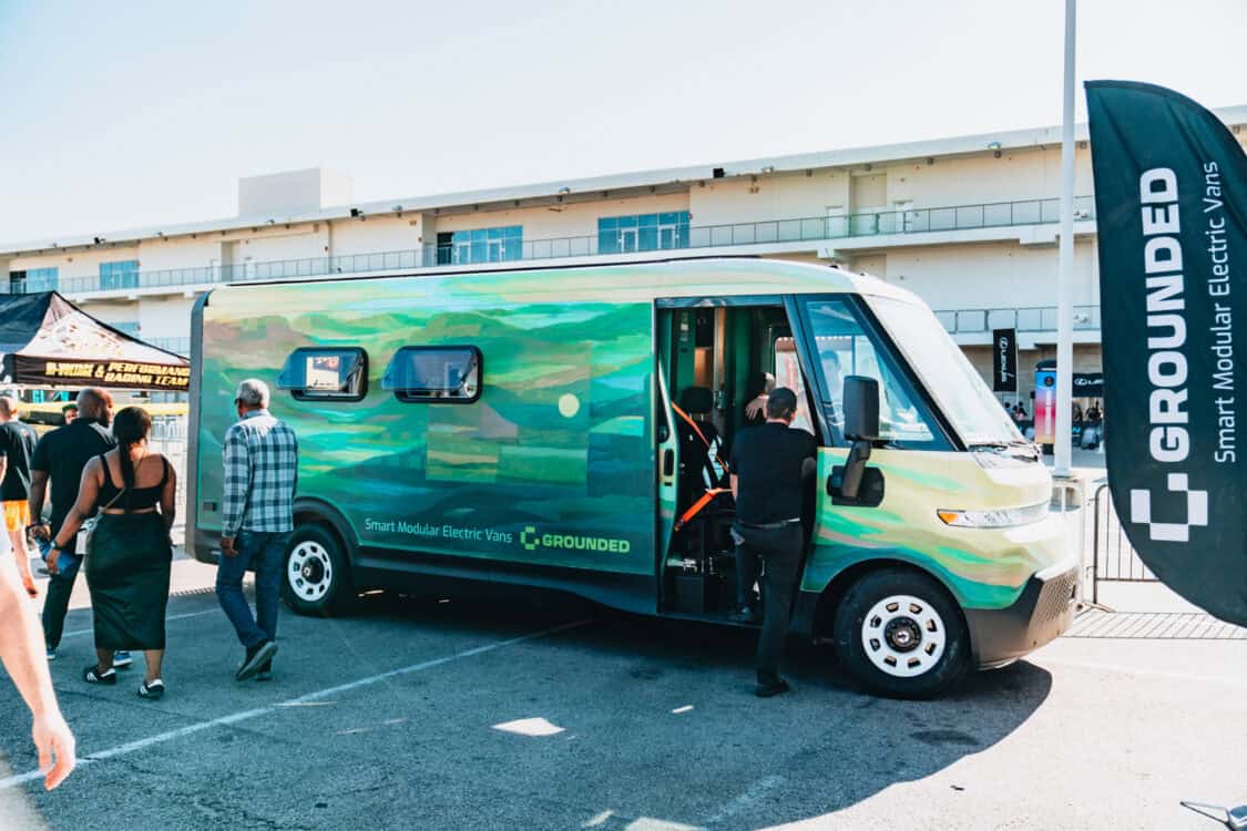 Grounded Smart Modular electric van