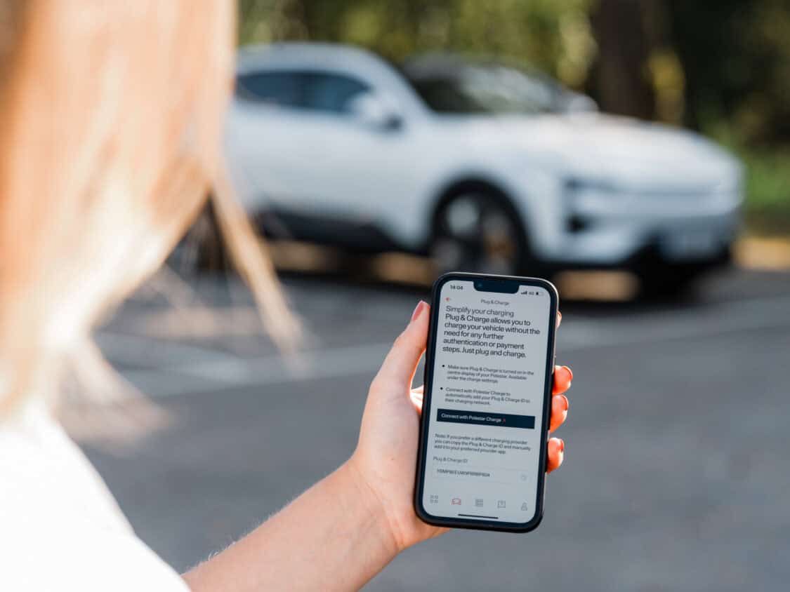 First Polestar 3 SUV Assembled in the U.S. Now Rolling Out Across North America - charging app status