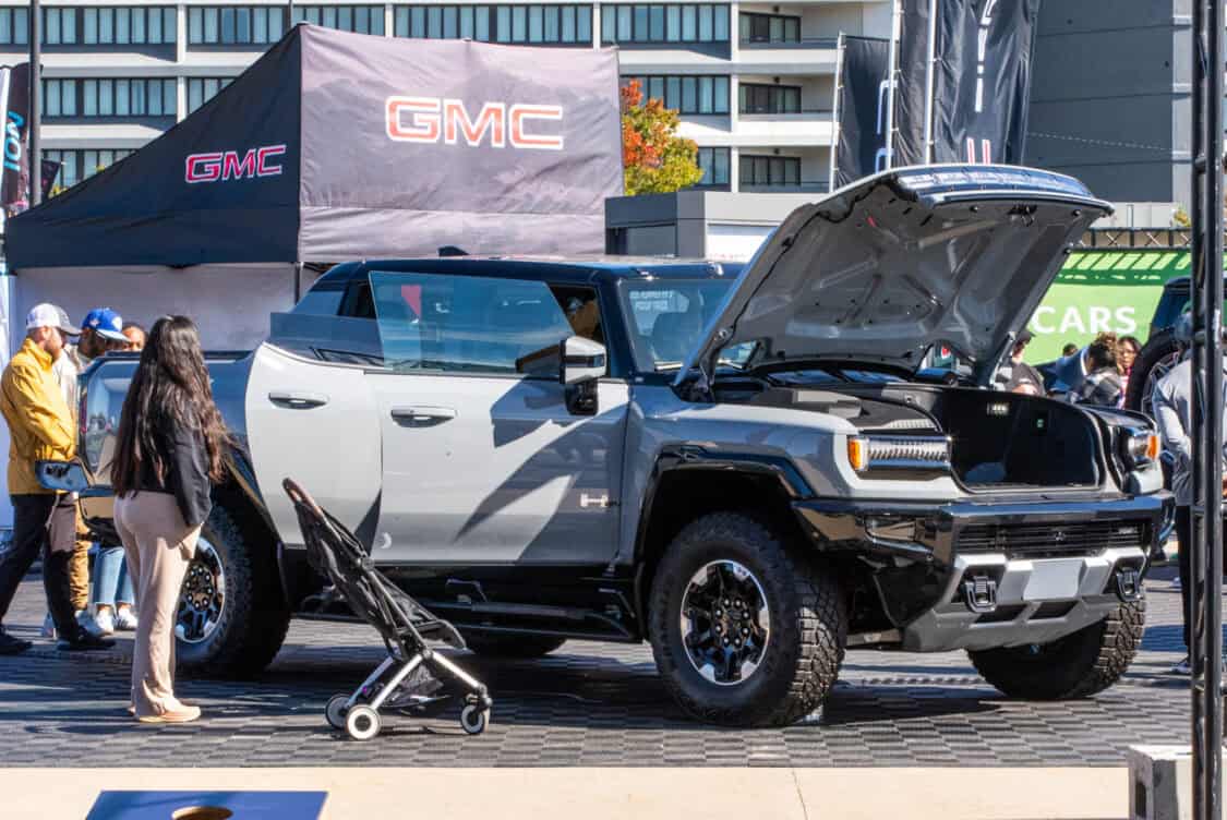 GMC Hummer EV Pickup at Electrify Expo NY - November lease and finance deals