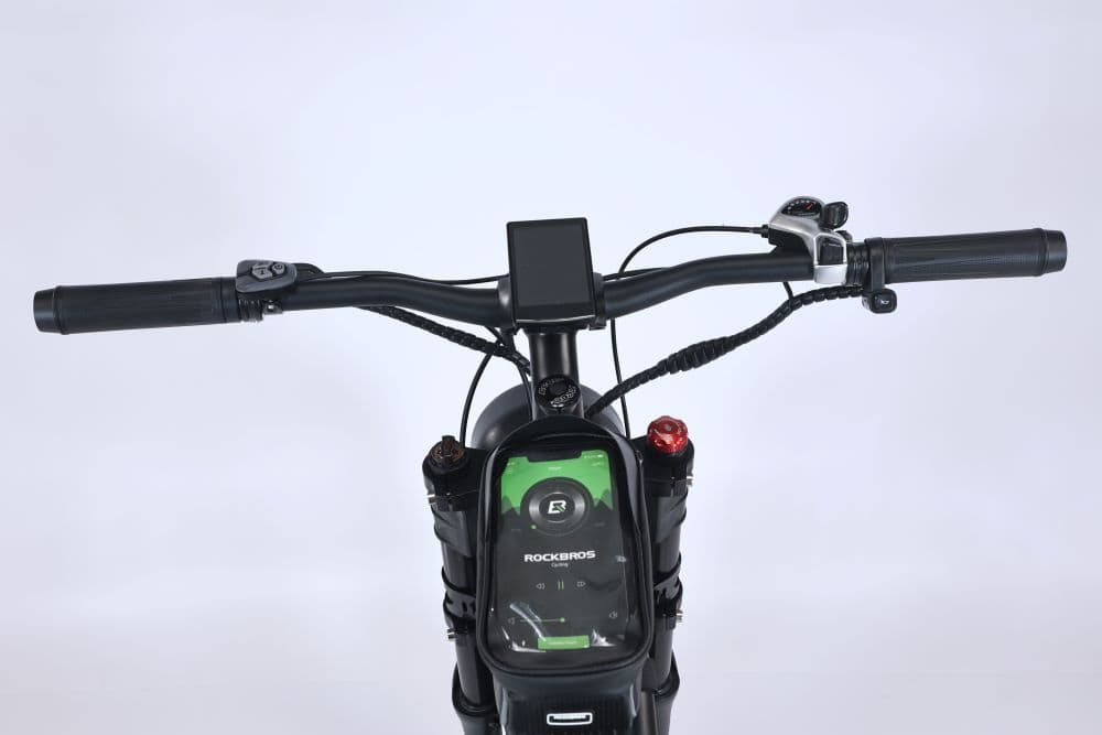 Ghostcat F3 Pro Electric Bike Blackout - handlebars