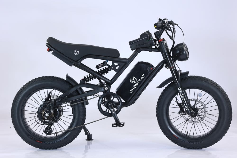 Ghostcat F3 Pro Electric Bike Blackout - side