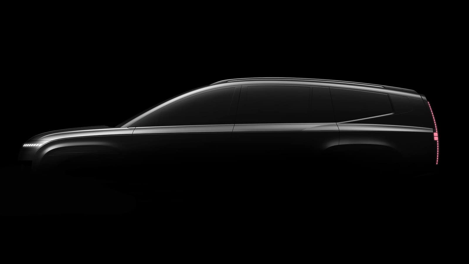 Hyundai Teases IONIQ 9 Their Secret Weapon in the 7-Seater EV Race - silhouette