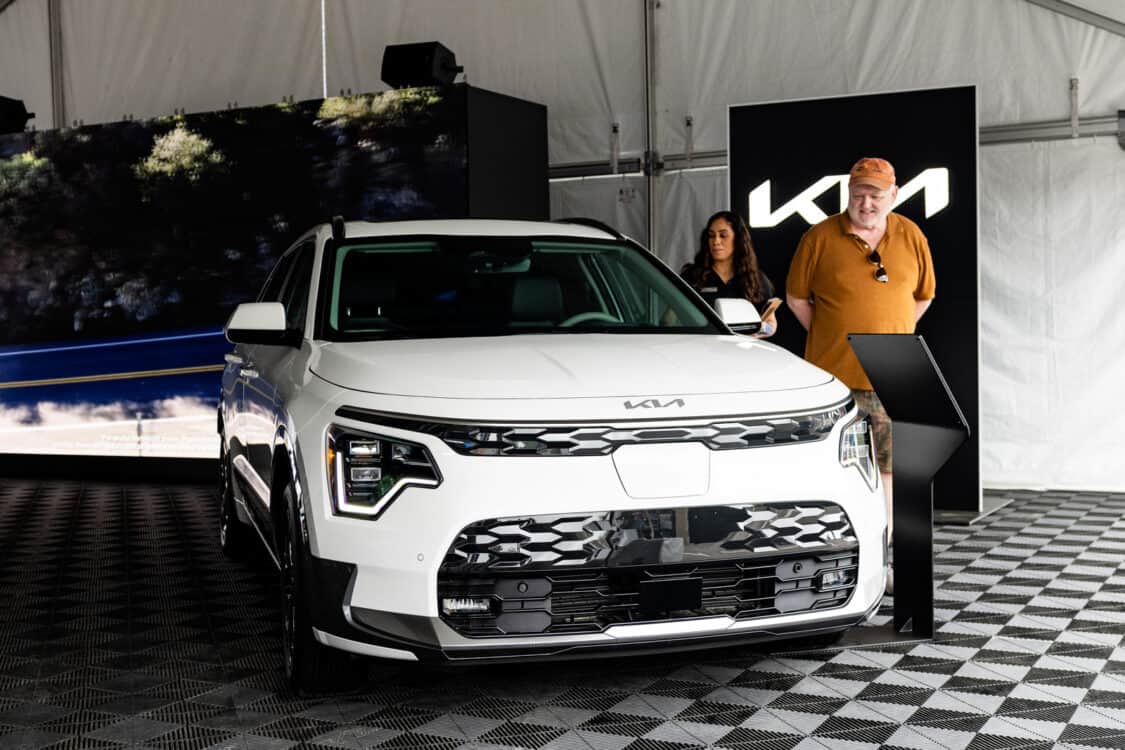 Kia Breaks Sales Records with EVs and SUVs Driving Growth in October - Niro EV at Electrify Expo