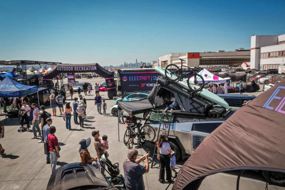 Patrick Xie 2024 Tesla Cybertruck AWD at Electrify Showoff San Francisco