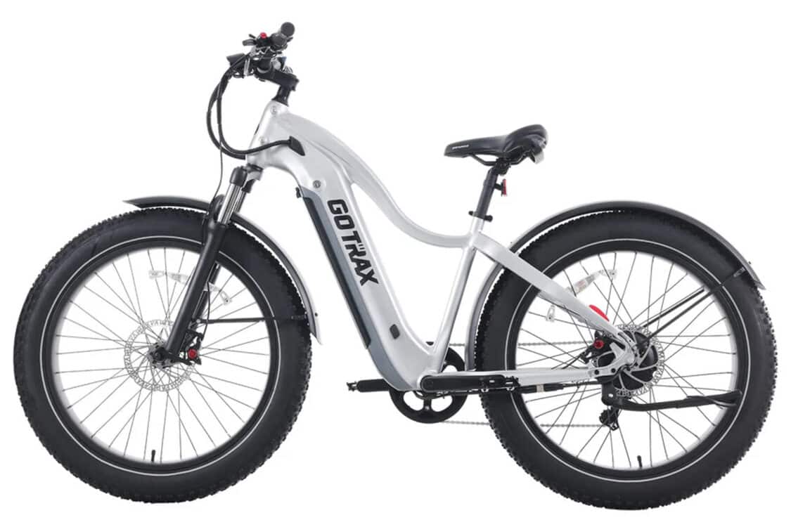 Tundra Fat Tire Electric Bike - Black Friday 2024 - Silver left