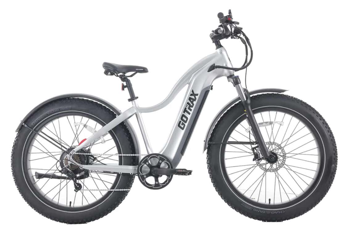 Tundra Fat Tire Electric Bike - Black Friday 2024 - silver right