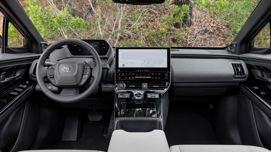 2025 Toyota bZ4X Limited AWD interior