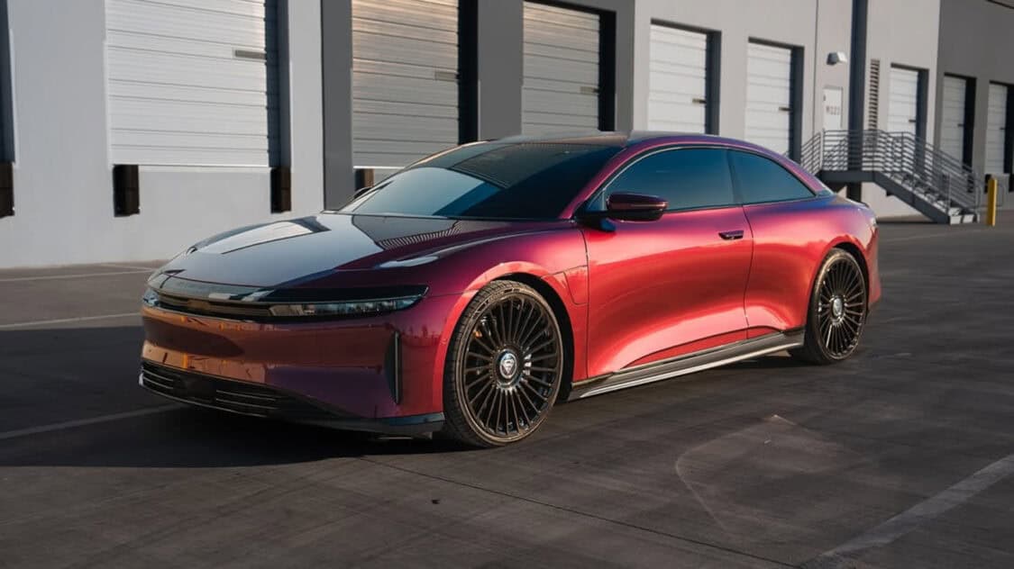 Shaquille O’Neal Shaq Lucid Air Coupe built by West Coast Customs is the only one in the world