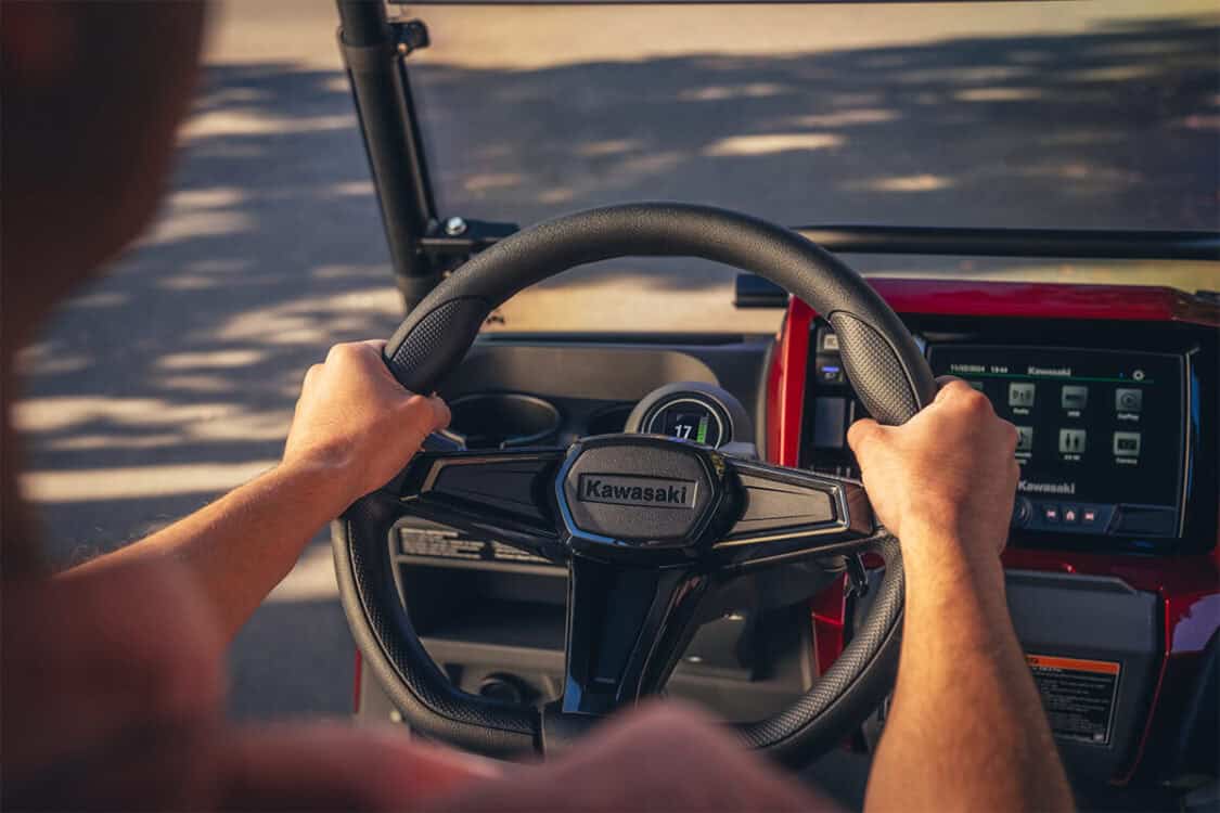Kawasaki Debuts New NAV 4e EV electric golf cart