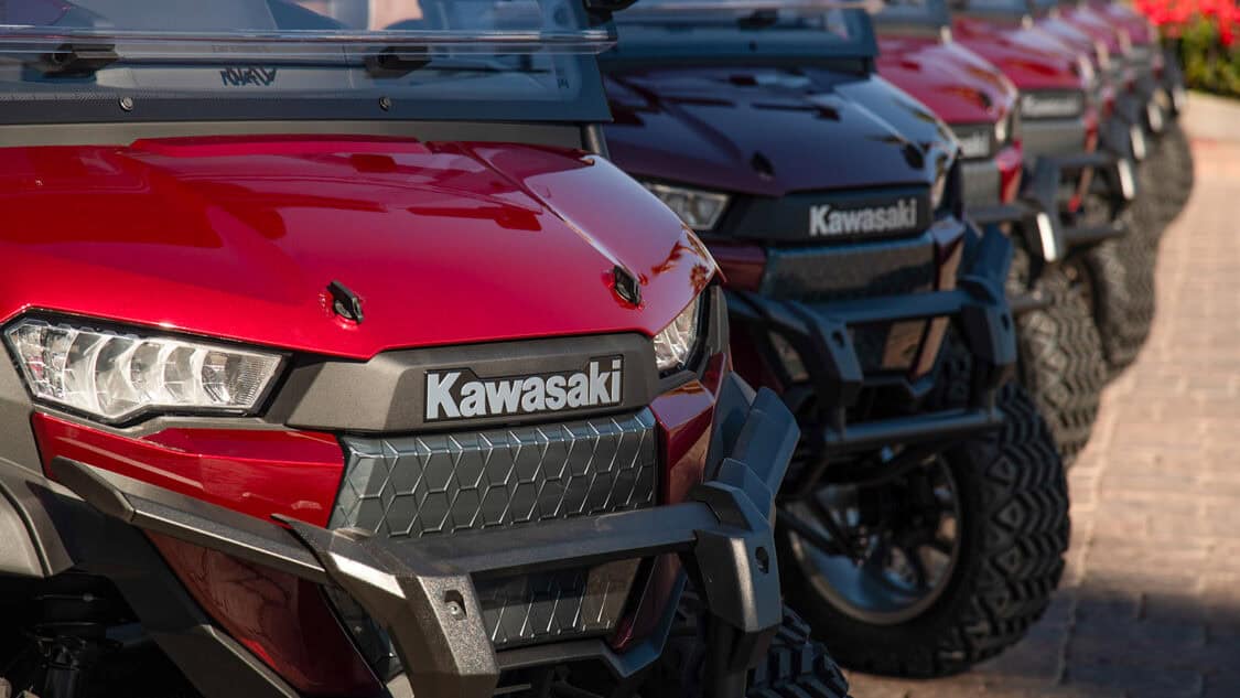 Kawasaki NAV 4e Launch Event - group