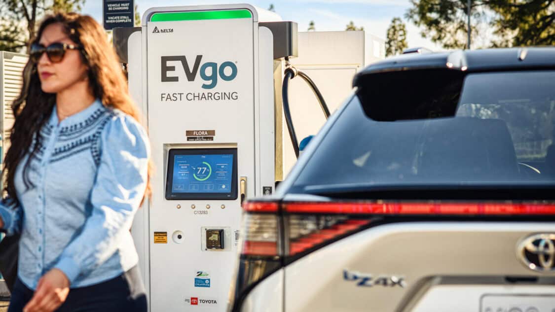 Fast Charging Just Got Faster - Toyota and EVgo Make EV Pit Stops Quick and Easy, bZ4X