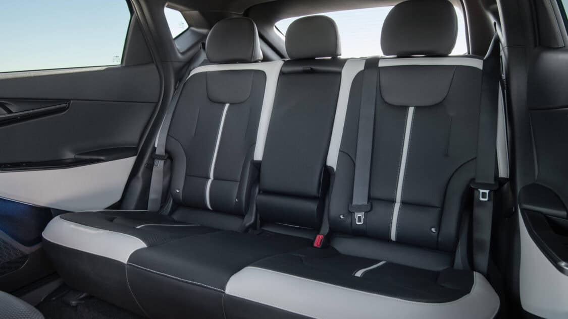 2025 Kia EV6 rear seats