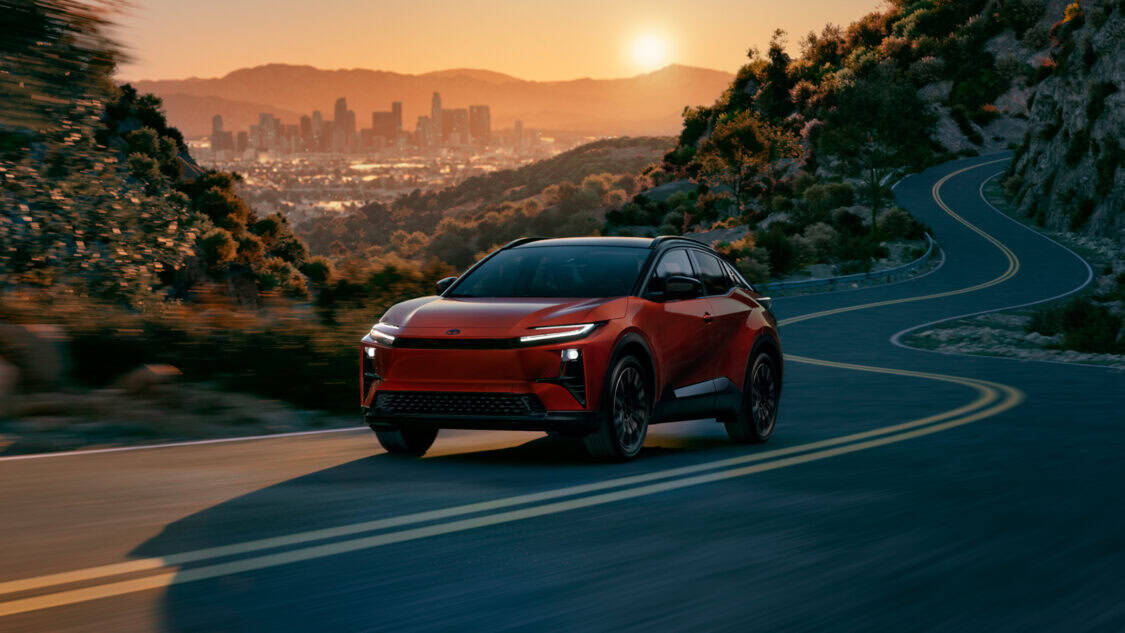 2026 Toyota C-HR battery electric compact SUV arrives with 338 HP AWD, 290-Mile Range, NACS Fast Charging