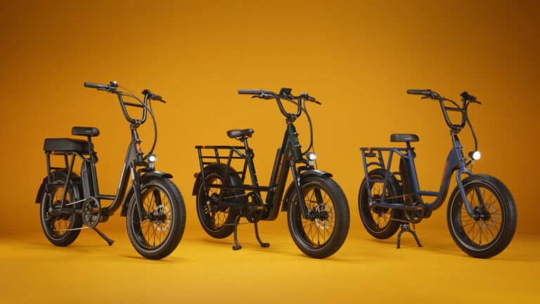 Rad Power Bikes RadRunner electric cargo bike lineup includes the all-new RadRunner, RadRunner Plus, and RadRunner Max.