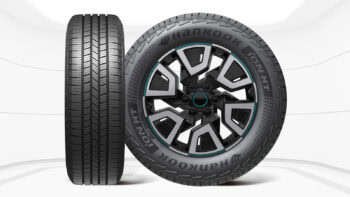 Hankook Tire unveiled the newest member of its iON product family, the iON HT, a highway-terrain tire engineered specifically for electric light-duty trucks.