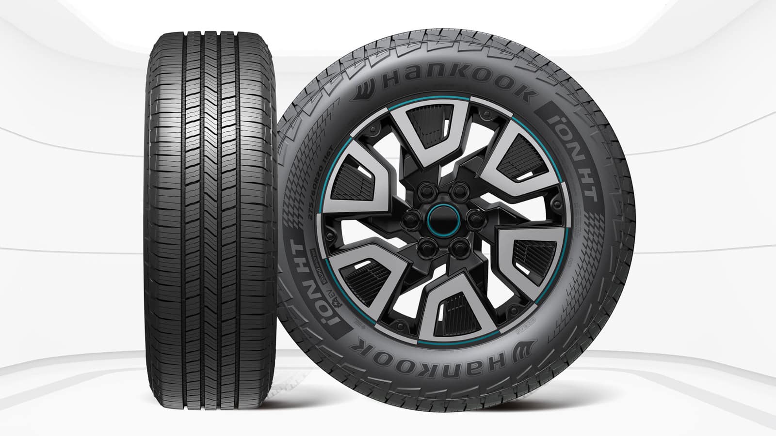 Hankook Tire unveiled the newest member of its iON product family, the iON HT, a highway-terrain tire engineered specifically for electric light-duty trucks.