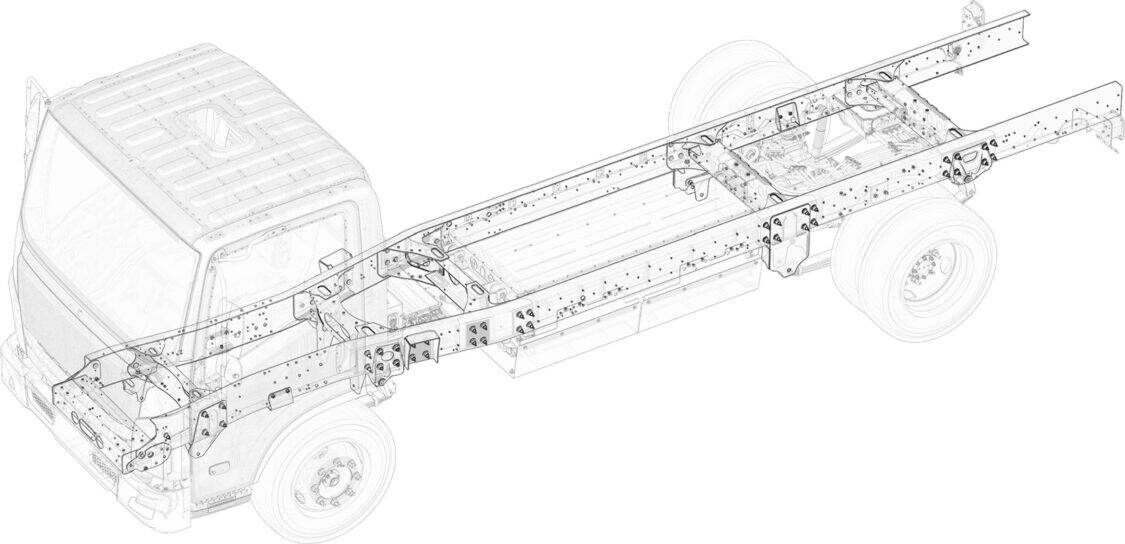 Bollinger B4 commercial electric Class 4 chassis cab truck