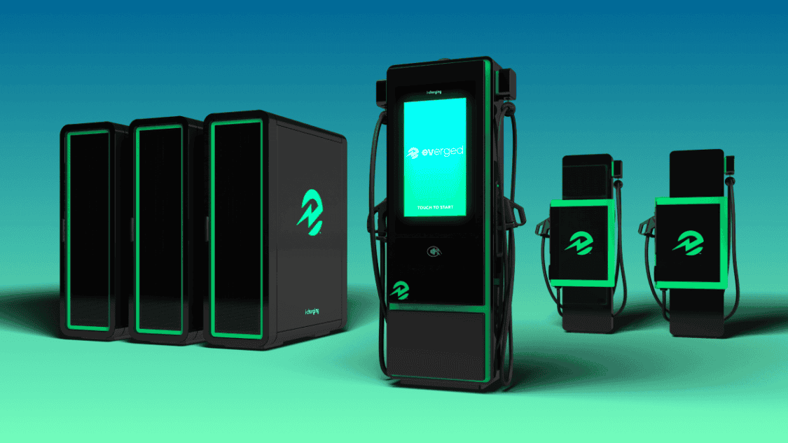 EVerged EV charging solutions stations