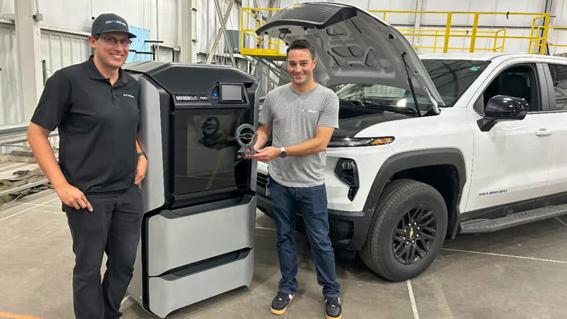 Chevrolet Silverado EV crushes range record with an unbelievable 1,059 mile drive. Engineers even used the record-run truck to power a 3D printer for their own trophy.