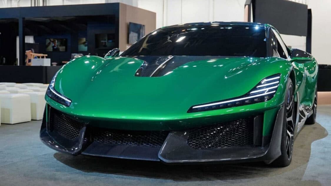 Nebula Next 01 Concept electric performance car unveiled at CES 2026